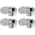 thumbnail image 1 of Bisagra de solapa de 90 grados de 30mm para tapa, bisagras de muebles, bisagra de lengüeta de ajuste de puerta plegable plegable para puertas de armario, juego Invisible de cocina de 4, 1 of 2