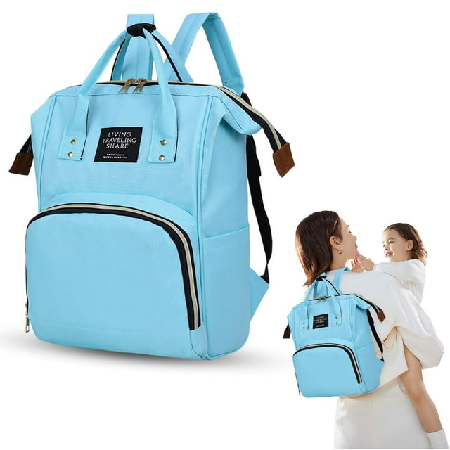 Sac à Dos Multifonction pour Maman, Sacs à Couches avec Poches Isolées, Grande Capacité