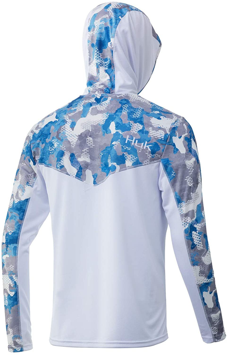 Huk Youth Icon X Refraction Camo Ice Boat X-Small Long Sleeve