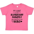 thumbnail image 3 of Inktastic My Aunt is a Respiratory Therapist and a Hero Boys or Girls Baby T-Shirt, 3 of 5