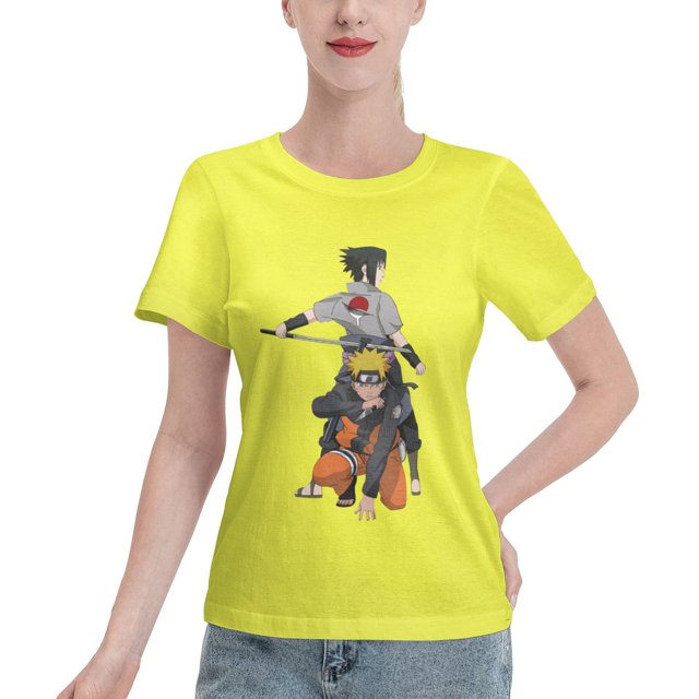 Women's Basic Short Sleeve T-Shirt Naruto Naruto Sasuke