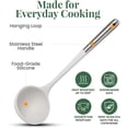 thumbnail image 4 of 12 Silicone Cooking Utensils | Heat Resistant, Flexible, Non Stick, and Non Toxic, 4 of 7