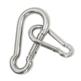 thumbnail image 3 of BESTSKY Small Carabiner Clips, Heavy-Duty Iron Keychain Clips for Keys, Durable Small Carabiners,10-Pack, 3 of 5