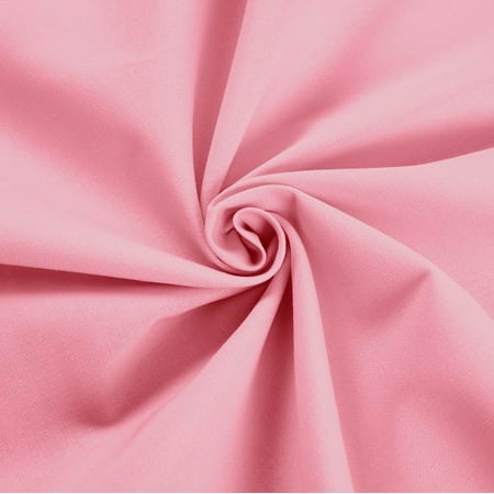 Waverly Inspirations 44" 100% Cotton Solid Print Sewing & Craft Fabric 8 yd By the Bolt, Carnation