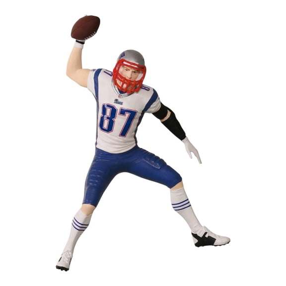 2016 Rob Gronkowski Football Legends (Series #22) Hallmark Keepsake Christmas Tree Ornaments QX9561