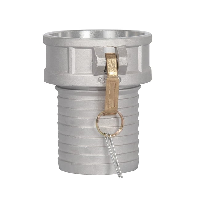 Camlock Fitting Quafwia, aluminio fundido por gravedad, 4 pulgadas, parte C