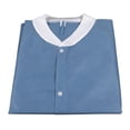 thumbnail image 2 of dynarex lab coat sms w/o pockets white xx-large (10/pack), 2 of 2