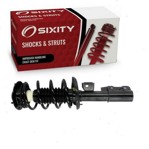 Sixity Front Right Strut & Coil Spring compatible with Chevrolet HHR 2006-2011