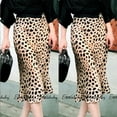 thumbnail image 4 of Lnzyyephy Ladies Fashion Skirt Leopard Print Style High Waist Slim Comfortable Breathable Skin Friendly Dress, 4 of 6