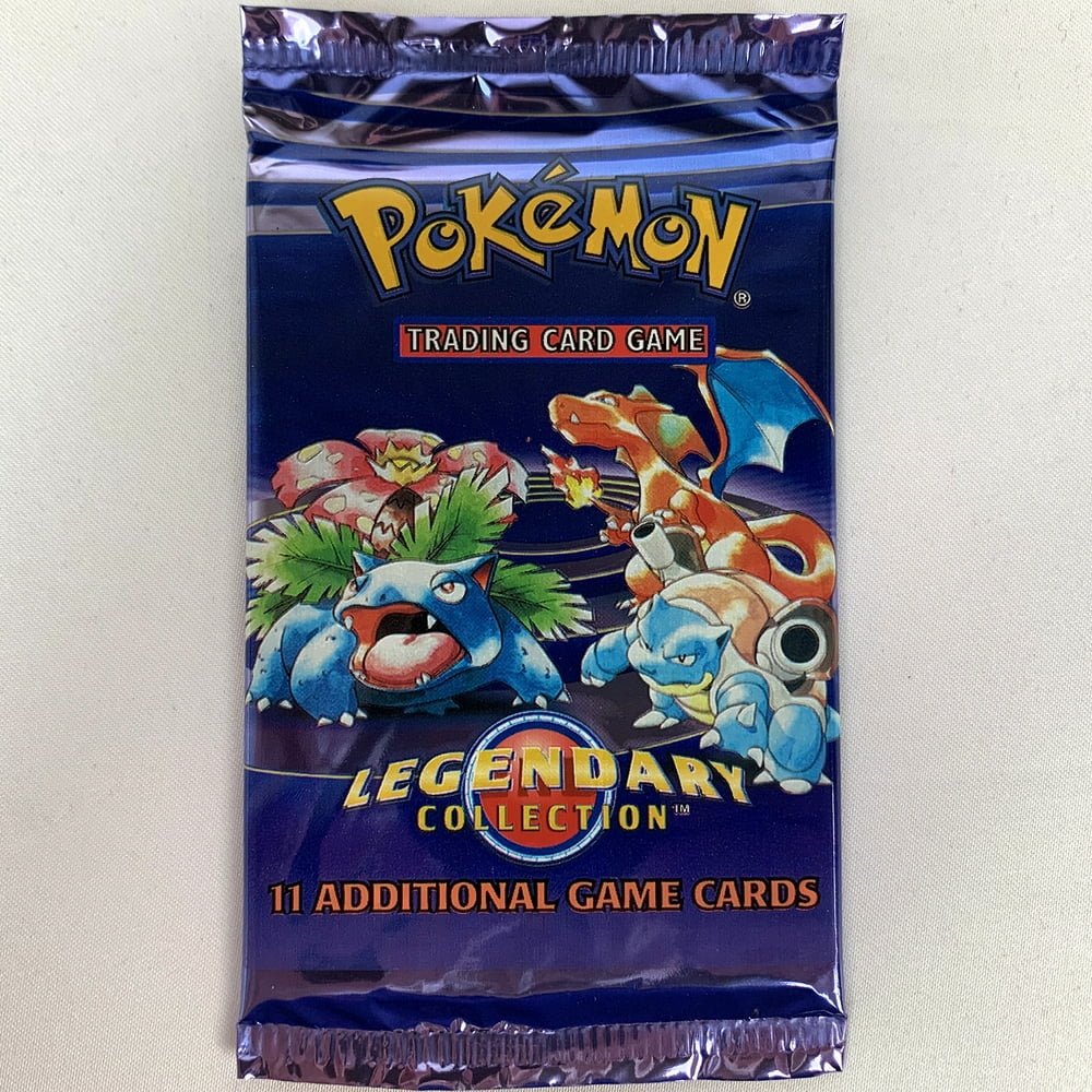 Pokemon Cards Legendary Collection Booster Pack 11 Cards Factory