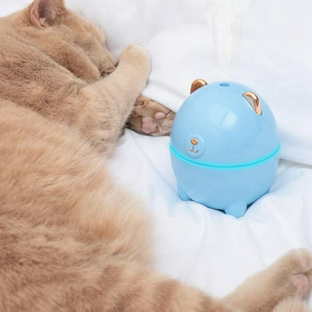 

Air Humidifier Pet Mini Household Small USB LED Night Lamp White