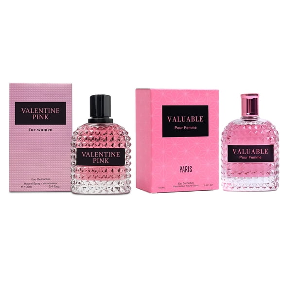 Set de perfume A CENTER, 2 unidades, fragancia floral para mujer, 100 ml