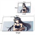 thumbnail image 3 of Alfombrilla de ratón Sakurajima Mai de conejito Xxl, accesorios para juegos, teclado, escritorio, ordenador, PC, Gamer, gabinete, alfombra, alfombrilla para ratón grande, 3 of 5