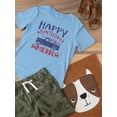 thumbnail image 3 of Happy Birthday America! T-Shirt Toddler -Image by Shutterstock,  3 Toddler, 3 of 4