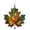 Green 1PCS, variant on 2PCS Maple Leaves Acrylic Glass Suncatcher Ornament, Fall Maple Leaves Hanging Ornament, Window Hanging, Wall Art Decor Pendant for Fall Thanksgiving Christmas Decorations