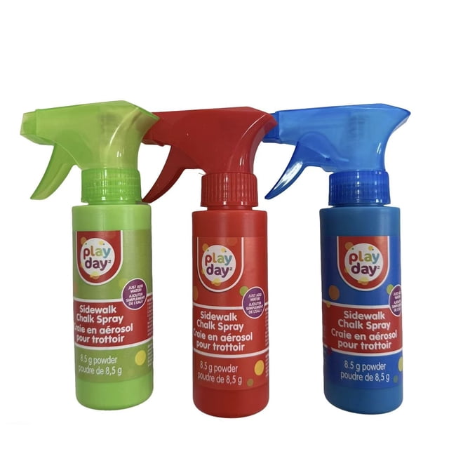 Jeu jour 3ct Chalk Spray Asst Age 3 Years