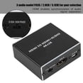 thumbnail image 4 of Convertidor Extractor Divisor De Audio 4K X 2K Y SPDIF Y Salida De Audio De 3,5 Mm 3 Modos De Audio PASS 2.0CH 5.1CH Negro, 4 of 7