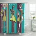 thumbnail image 1 of ABPHQTO Bocetos abstractos blancos pintura boceto espectáculo adolescencia adulto hermosa bota cortina de ducha cortina de baño 165x180 cm ABPHQTO PKNMT66x72Shower-13571, 1 of 2