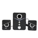 thumbnail image 1 of Altavoz Bluetooth para computadora - Mini altavoz de escritorio de 2.1 canales con graves profundos (negro) para bodas, 1 of 10