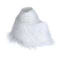 thumbnail image 1 of Telas sintéticas, cortes , artesanías de bricolaje transpirables, parches de tela artificial para disfraces de cosplay, decoración de enanos, Blanco Soledad Telas de imitación, 1 of 10