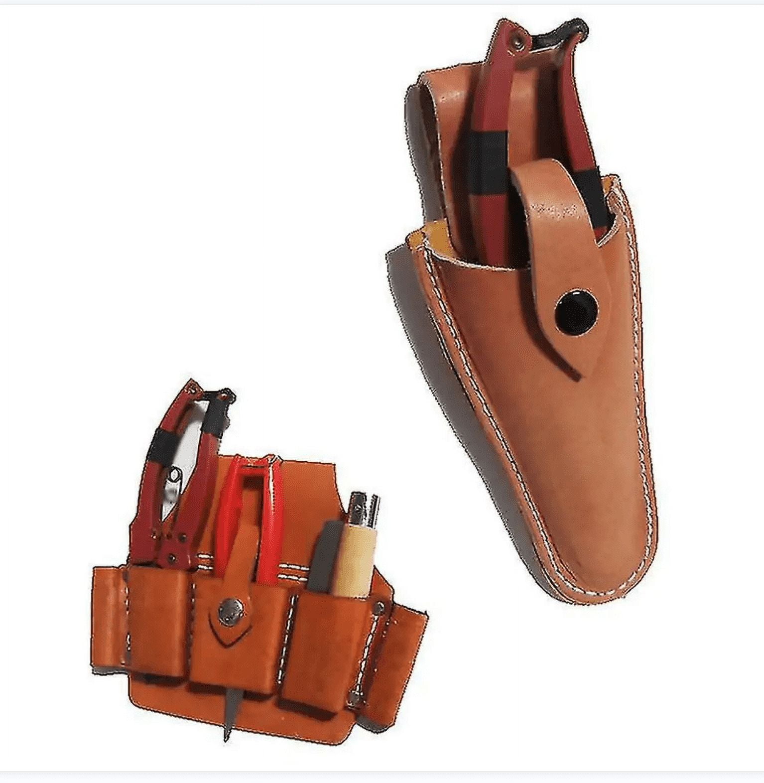 Durable PU Leather Garden Pruning Shears Case for Rough Branches