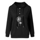 thumbnail image 2 of Gibobby Sudadera con capucha mujer, Sudaderas de manga larga con capucha para mujer, suéteres de forro polar, sudaderas con capucha Y2k con bolsillos(Negro,CH), 2 of 4