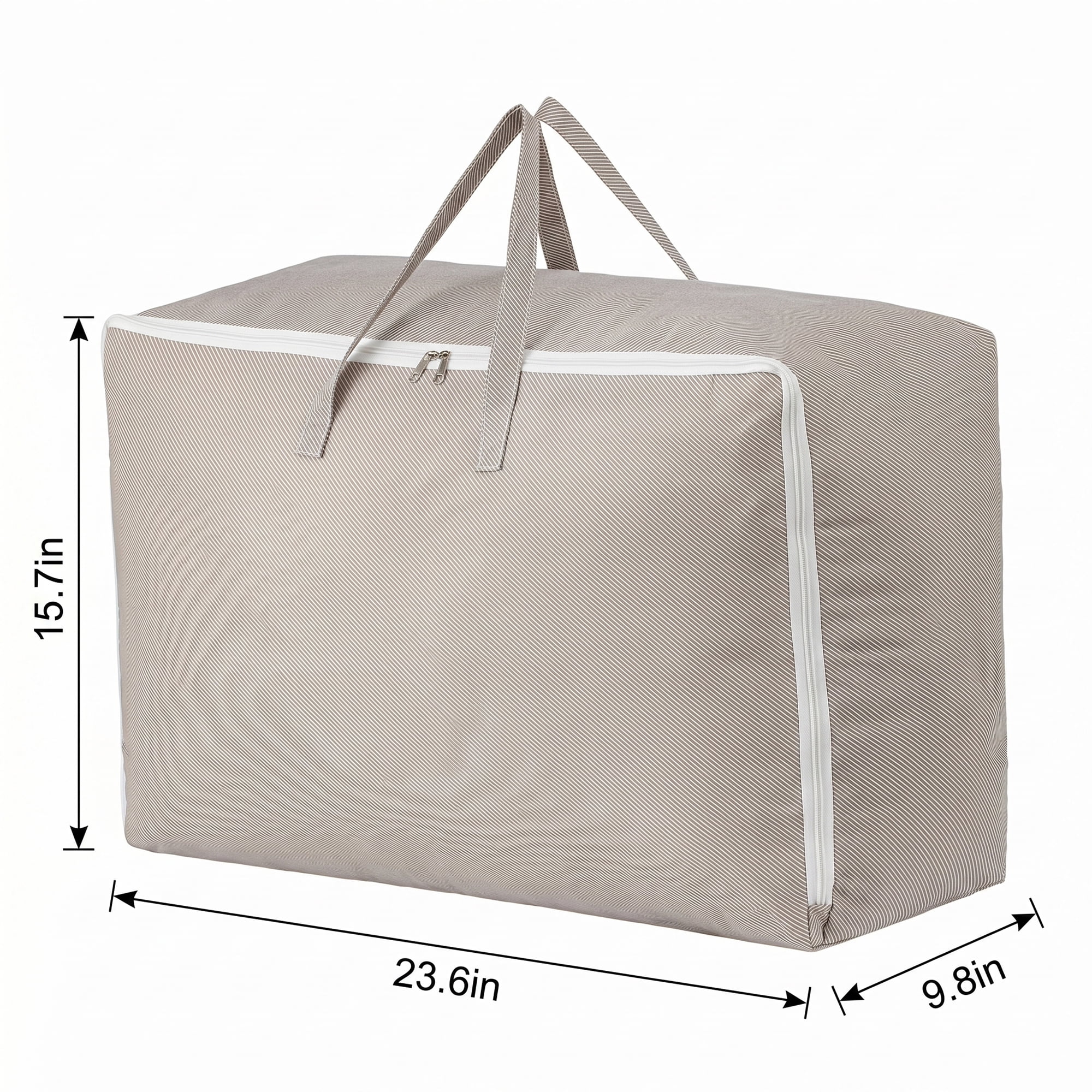 Unique Bargains Clothes Storage Bag for Organizing Closet Purple 23.6"x9.8"x15.7"
