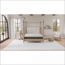 Mattresses, Full 10 Inch Medium Gel Memory Foam Tight Top Mattress | Slate Gray | Convoluted Foam