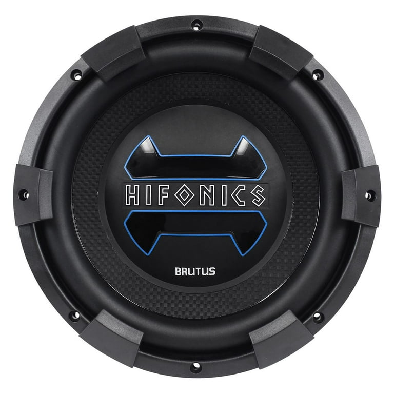2) Hifonics Brutus BRX12D4 12