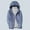 Blue, variant on Black and Friday Clothing Sales Idoravan Women's Quilted Puffer Coat,Women's Down Jacket Lightweight Hooded Short Korean Style Extra Large Size Plus White Down Warm Jacket Blue S