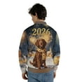 thumbnail image 5 of Boykin Spaniel Happy New Year 2026 with Fireworks on New Year's Eve All Over Print 3D Baseball Jacket Dog Lover Bomber Jacket Softball - 12022, 5 of 6