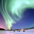 thumbnail image 2 of CafePress - AURORA BOREALIS Body Suit - Long Sleeve Cotton Baby Bodysuit, 2 of 4
