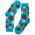thumbnail image 3 of Strawberry Socks from the Sock Panda (Adult Medium - Women's Shoe Sizes 5-10), 3 of 4