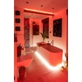 thumbnail image 5 of WYZworks 150ft Red LED Outside Rope Light - 8 Modes, Waterproof Permanent Outdoor Accent Lighting w/Remote, Flexible Clear Tube, ETL Certified, Exterior Christmas Patio Palm Tree Yard Ambient, 5 of 9