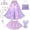 Royal Purple-Light, variant on Princess Dress Up kids Costume Props Halloween Christmas gifts,11Pcs Fairy Princess for Toddler Girls Costume Sets Cape Wand Headband Tutu Skirt Jewelry New Year Gifts for Girls3 4 5 6 7 8 Year Old