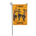 thumbnail image 1 of LADDKE Dance Dancing Figures Ethnic Music Tribal Shaman Folk History Musician Garden Flag Decorative Flag House Banner 28x40 inch, 1 of 1