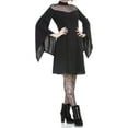 thumbnail image 3 of Arvbitana Women Halloween Midi Dress Vintage Flare Sleeve Turtleneck Patchwork Queen Dress A-line Dress Cosplay Witch Tops Streetwear, 3 of 9