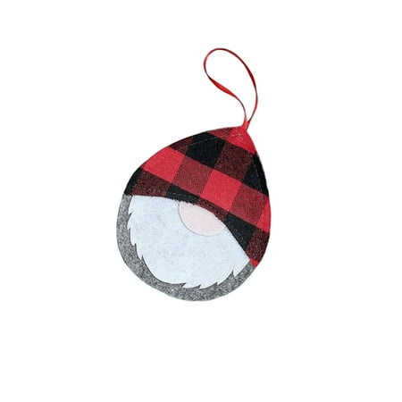 

cusimax Christmas Gnome Pendant Prop Household Exquisite Lovely Holiday Pendants Xmas Tree DIY Scene Layout Hanging Decoration