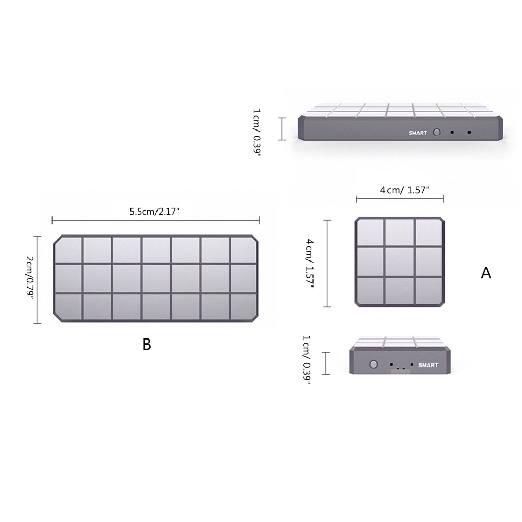 Zeiwohndc JMS583 2230 Solid State M.2 Mobile Hard Disk Case Aluminum Nvme/Sata SSD BOX