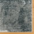 thumbnail image 6 of Gertmenian Alor Eze Modern Abstract Gray/Ivory/Navy Blue Polypropylene Indoor Area Rug, 6x9, 6 of 7