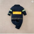 thumbnail image 6 of WIBACKER Baby Infant Boy Firefighter Costume 100% Cotton Newborn Boy Cosplay Party Jumpsuit Halloween Christmas Rompers, 6 of 8