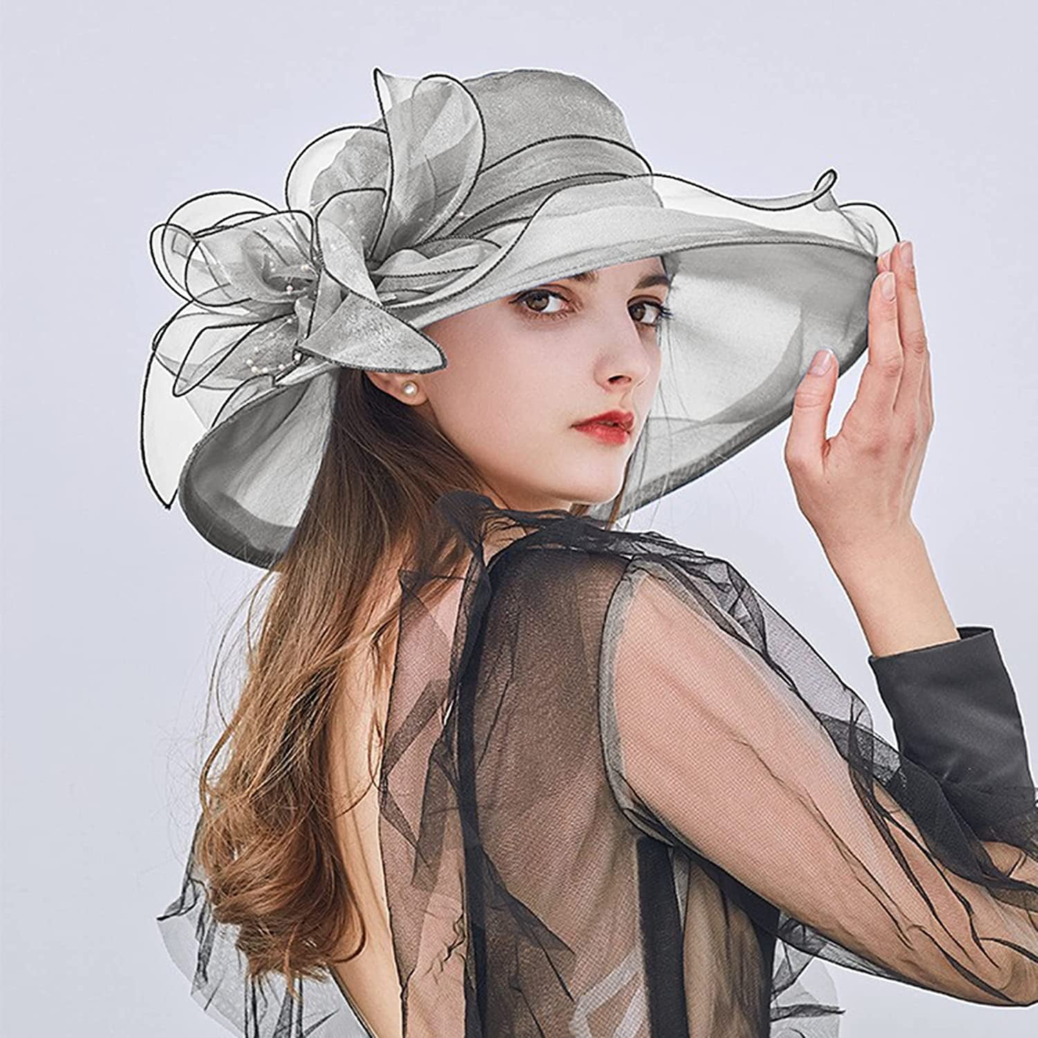 8647 Fascinators Hats For Women,derby Tea Party Aligament Fascinator Hats for Women Tea Party Hats and  main image 2