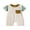Brown, variant on Casual Summer Clothes 3M 6M 12M 18M 24M Infant Baby Boy Short Sleeve Romper Jumpsuit Playsuit One Piece Outfit