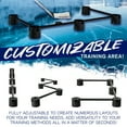 thumbnail image 6 of Franklin Sports Hockey and Ice Hockey Sport Training Aid and Franklin Sports NHL Street Roller Hockey Puck, 6 of 9