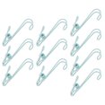 thumbnail image 1 of 10 perchas para bebé, resistentes, con gancho simple, para guardarropa, tocador, viaje, 1 of 6