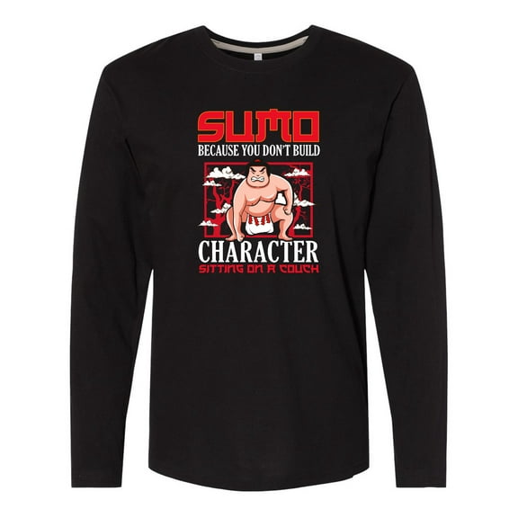 Inktastic Sumo Wrestling Long Sleeve T-Shirt