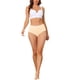 thumbnail image 2 of INSPIRAR CHIC Ropa interior para el Día de la Madre para Mujeres, Panties de Control de Abdomen de Cintura Alta, Braguitas Transpirables M Beige, 2 of 4