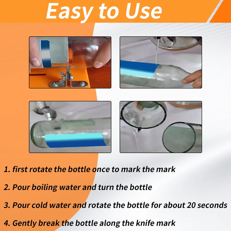 Glass Bottle Cutting Tool Wine Bottle Cutter Adjustable Glassbottle Cut Machine Wine Decorations Cutting Tools,B