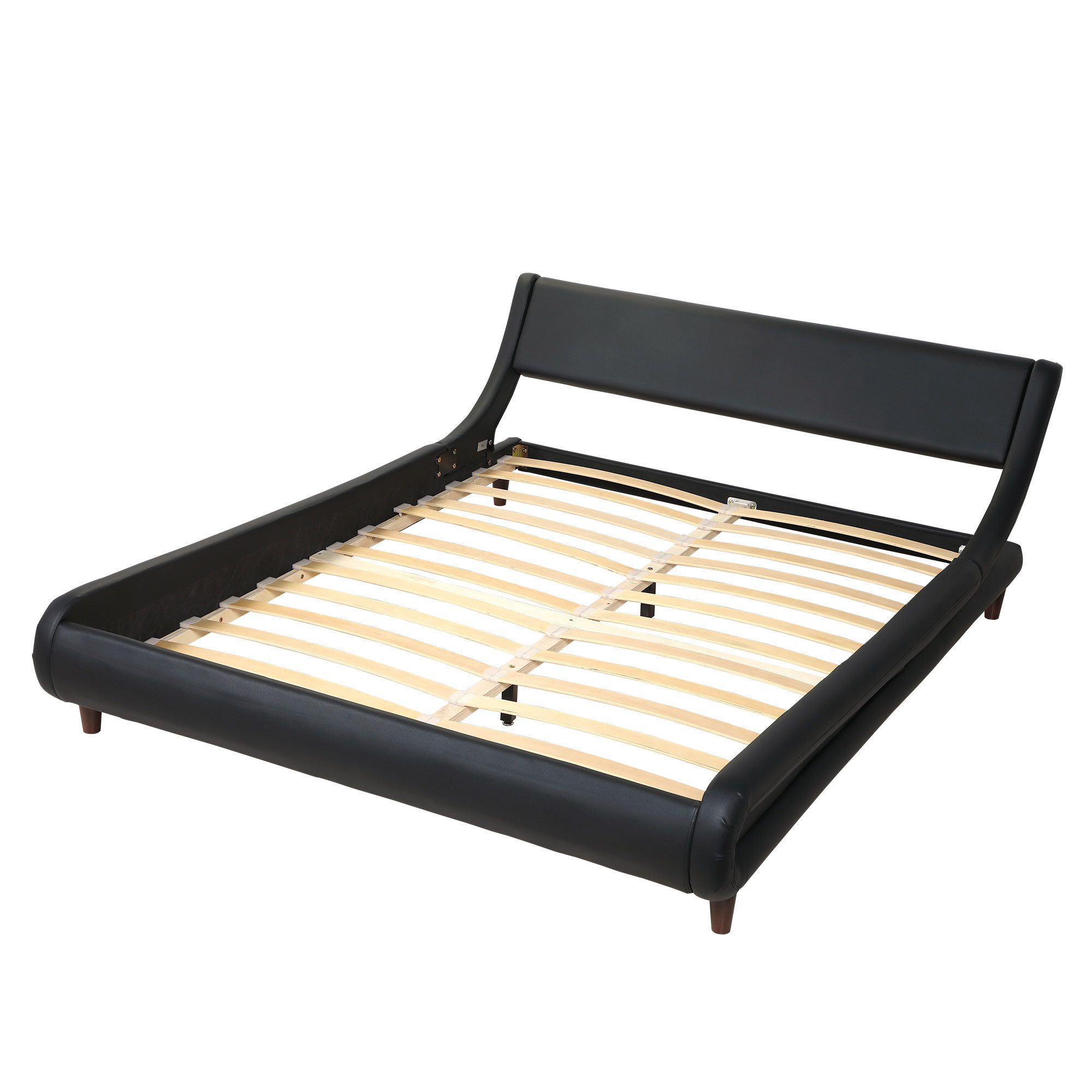 Luxus Job Widmen leather queen size double bed Eine Veranstaltung