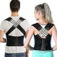 thumbnail image 2 of Posture Corrector For Women Men, Adjustable Shoulder Posture Brace, Back Straightener Posture, Used For Middle And Upper Spine Large, 2 of 5